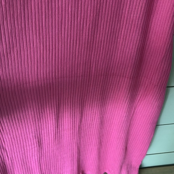 Sunday Best Jodie Ribbed Tank Dress – Soft Fuchsia – Size L – NWT - Picture 10 of 13